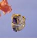 Luxurious British-Style Cluster Diamond Ring - Shiny, Elegant, and Versatile