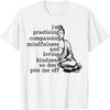 Ćwiczę Świadomość Współczucia Miłującą Dobroć T-shirt Buddy