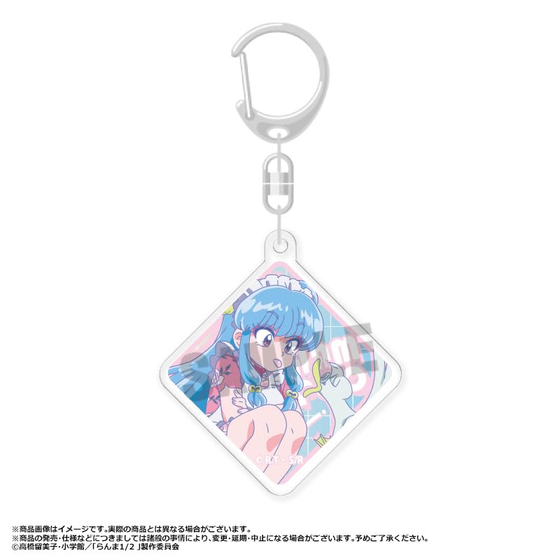 TV Anime "Ranma 1/2" Trading Acrylic Keychains RETRO POP STYLE BOX of 6
