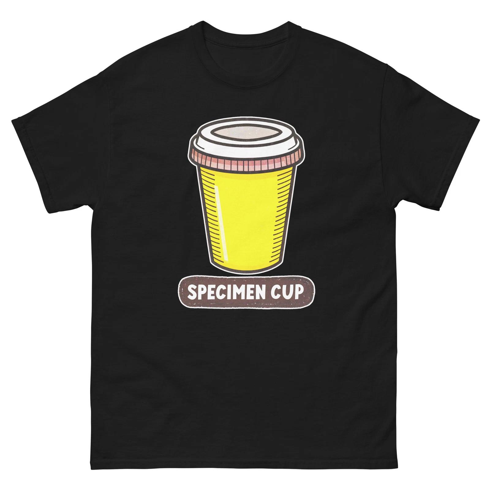 Specimen Cup Hospital Health Medical Safety T-Shirt XL