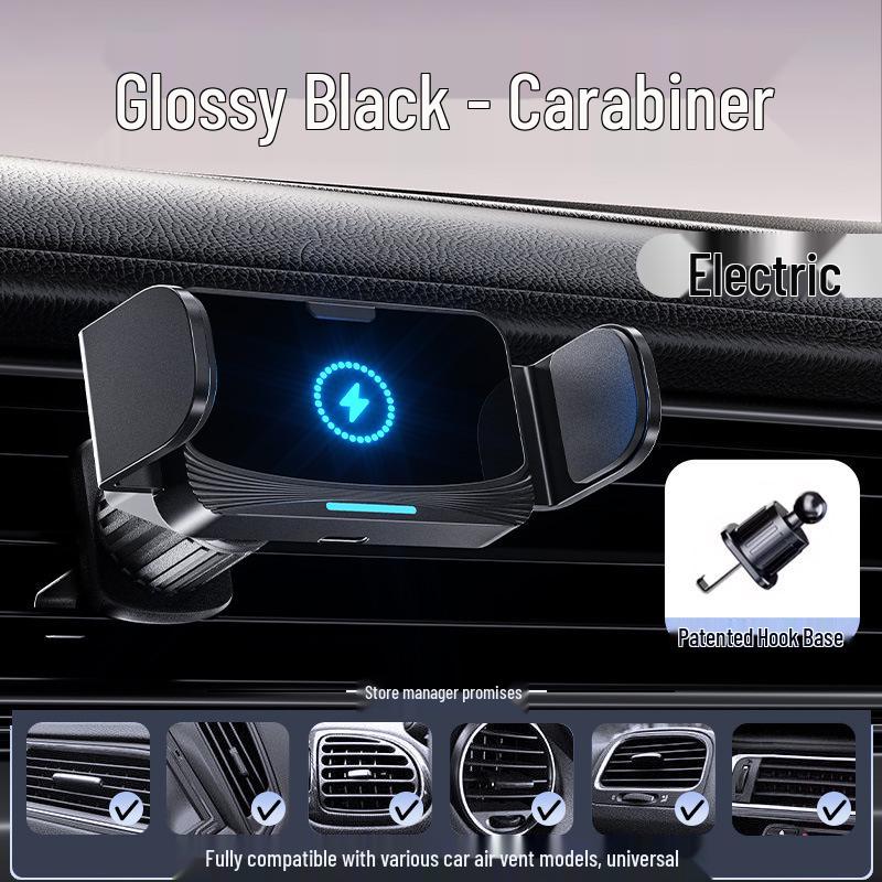 

Universal Electric Car Phone Holder with Air Vent Clamp Universal Lightning Logo