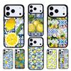 Mediterranean Lemon Soft Mobile Phone Case Compatible with IPhone 17 16 15 14 13 12 11Pro Max 17 Air Cover