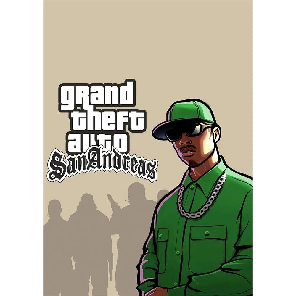 Grand Theft Auto GTA Metal Tin Sign Retro Game Wall Art 30x20cm