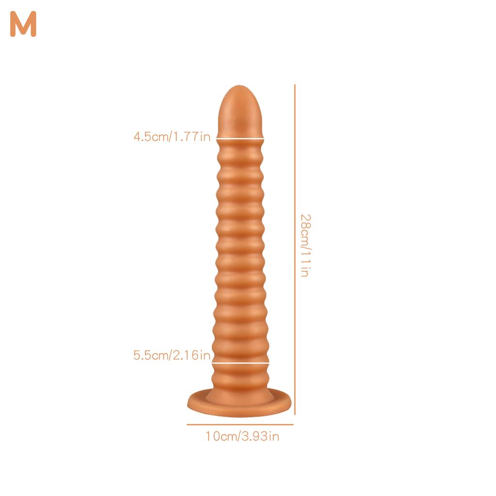 Liquid silicone anal plug oversized high-quality threaded anal plug female sex toy anal plug male homosexual toy