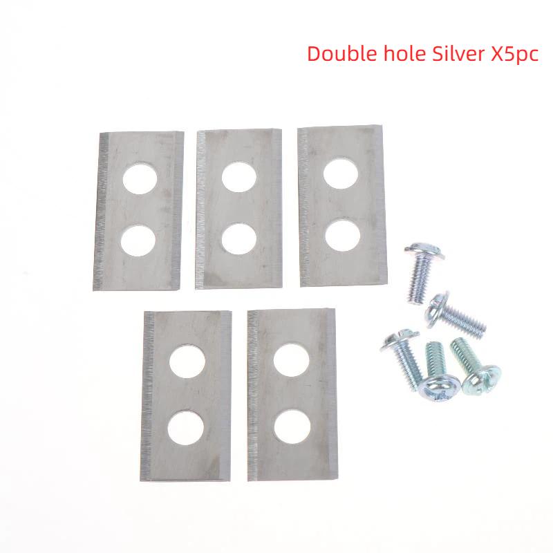 5Pcs Stainless Steel Lawn Mower Cutting Blade Replacement Robotic Lawnmower Cutting Blades For Landroid For Worx