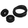 As Shown Drive Belt Complete Pulley And Belt Kit Replacement Kit Complete Package Easy Installation Mowing Tasks