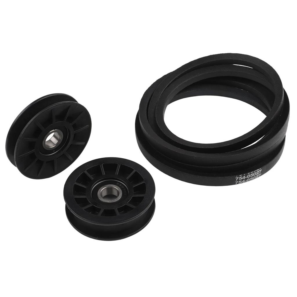 As Shown Drive Belt Complete Pulley And Belt Kit Replacement Kit Complete Package Easy Installation Mowing Tasks