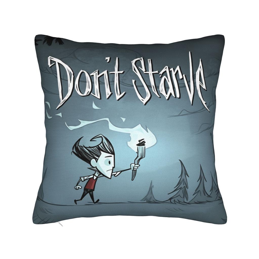 Pillow Cover Don't Starve Maxwell Thinking Kawaii Pillow Case For Couch Sofa Bedroom Pillowcases