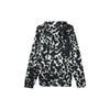 Nike All Over Print Fleece Hoodie 'Black/White' FN3324-020