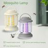 1 ADET Sivrisinek Öldürücü Lamba Masaüstü/Duvara Monte Elektronik Böcek Öldürücü Böcek Öldürücü Elektrik Şoku Sinek Tuzağı Işığı