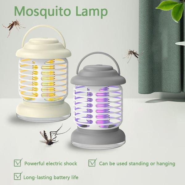 1 ADET Sivrisinek Öldürücü Lamba Masaüstü/Duvara Monte Elektronik Böcek Öldürücü Böcek Öldürücü Elektrik Şoku Sinek Tuzağı Işığı