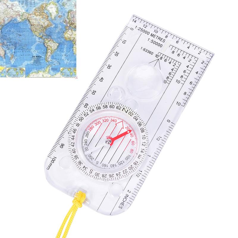 Magnifying Orienteering Compass Navigation Map Reading Scouts Army Cadet Hiking