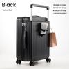Women's Large Capacity Multifunctional Carry-on Suitcase with Wide Pull Rods and Universal Wheels for Students.