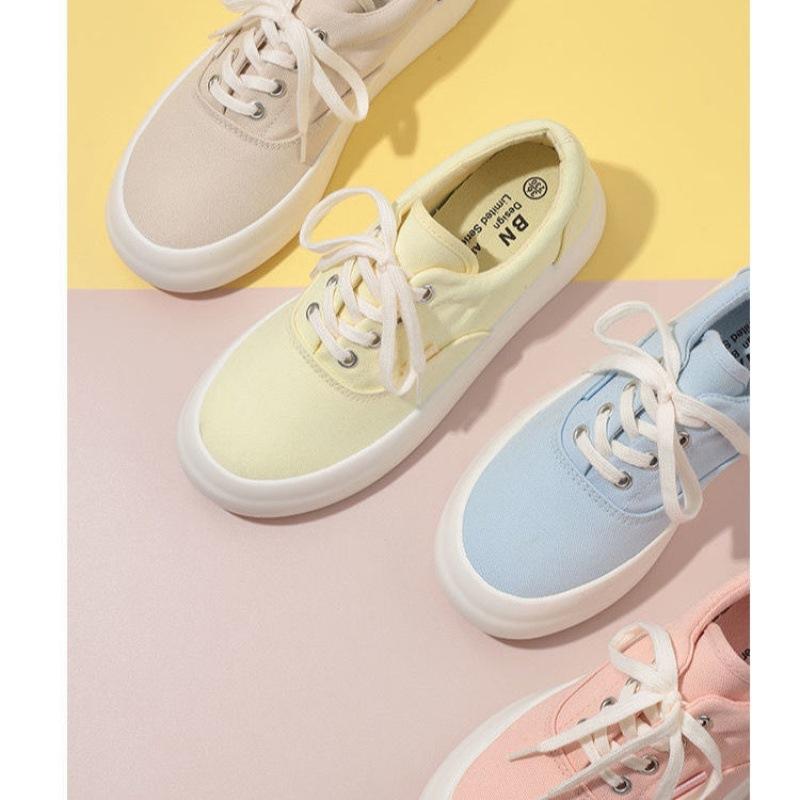 Cheap Canvas Shoes Women's Autumn and Winter New Ugly Cute Big Toe