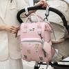 Large-capacity mommy bag, multi-functional baby bag, baby products storage, backpack, thermal insulation mother and baby bag