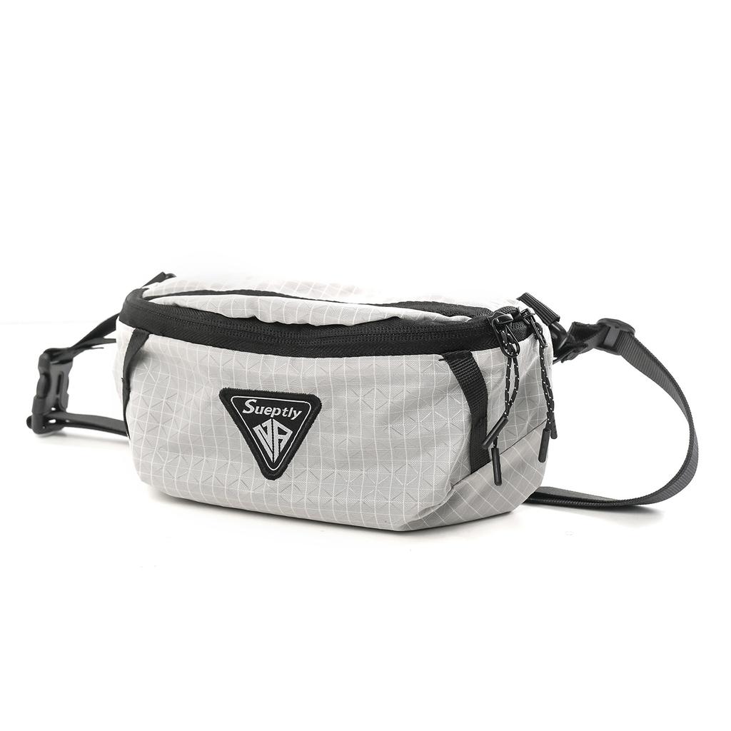 Outdoor Hiking Fanny Pack, Lightweight Chest Bag, Men's and Women's Mountaineering Equipment, Cycling Bag, Tide Brand Commuter Messenger Shoulder Bag