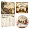 Appointed Times Guide 2026-2027 Wall Calendar, Spiral Bound Scripture Illustrated Calendar with Feast Days Reference Days, Hebrew Dates, Shabbat, Sept
