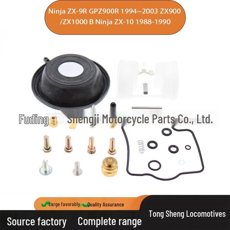 Ninja ZX-9R GPZ900R Carburetor Repair Kit (1994-2003 ZX900) Consult Customer Service