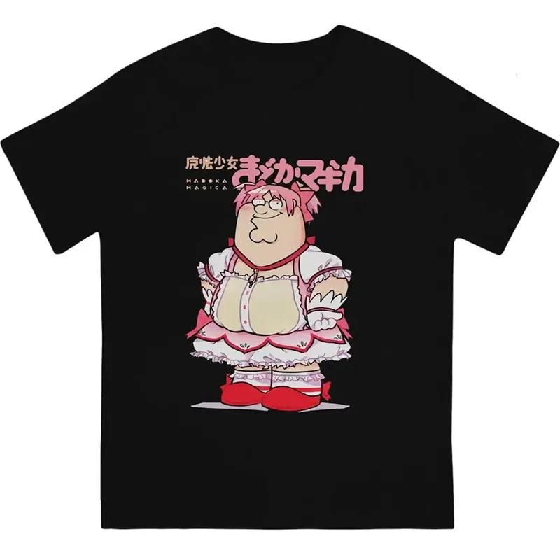 Funny Magical Girl Classic Men T Shirt women Puella Magi Madoka Magica Anime Tops tee Birthday Gifts short sleeve tshirt 260227 S разноцветный