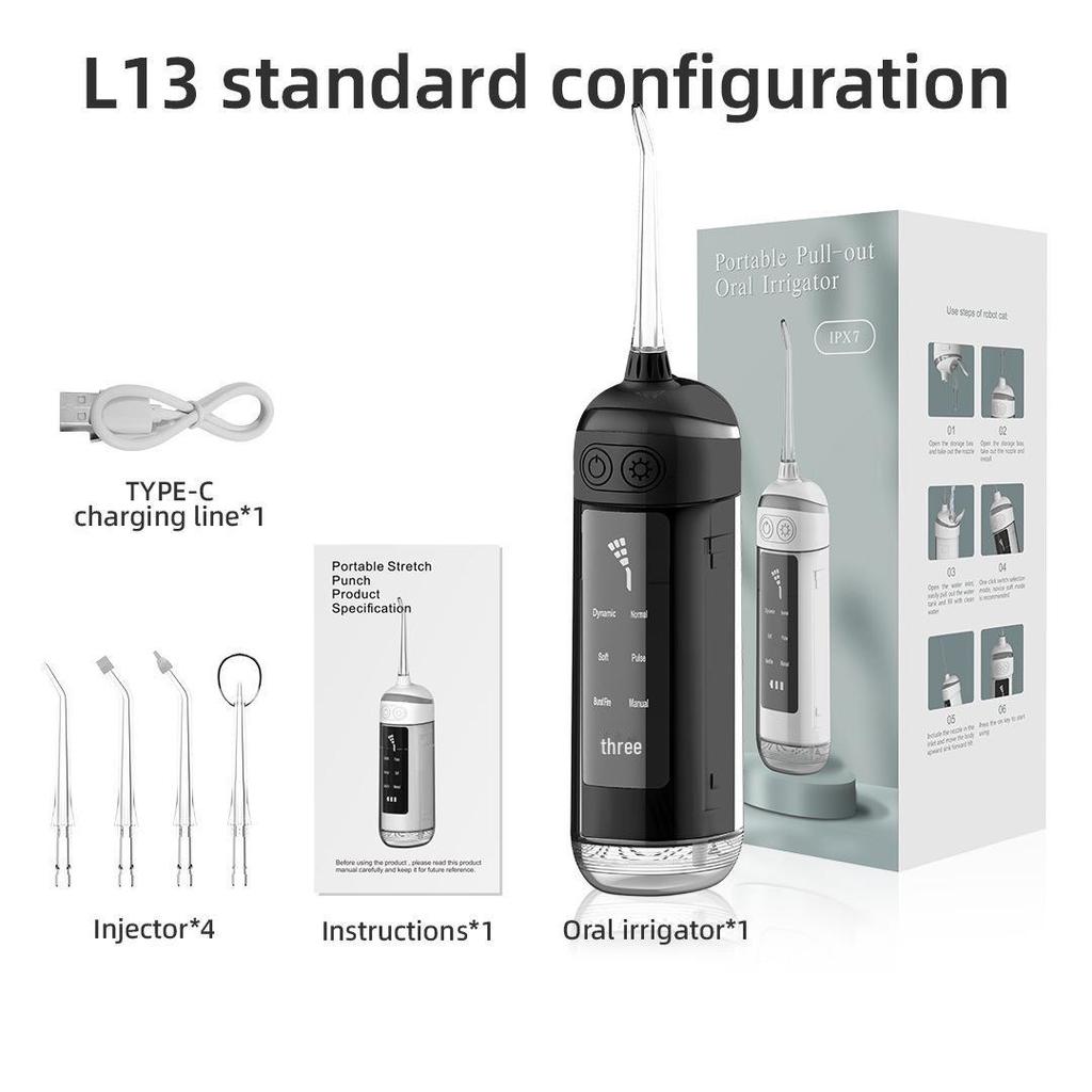 Portable USB Charging Electric Water Flosser for Oral Care and Teeth Cleaning