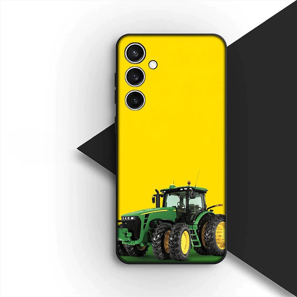 Farm Vehicle Tractor Silicone Cover for Apple iPhone 17 Pro XS Max Air XR 6 Plus X 5 + SE 2022 SE2 6+ Coque Phone Case