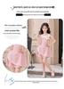 Girls' 2026 Summer Bow Dress: Sleeveless, Fashionable, Elegant Skirt