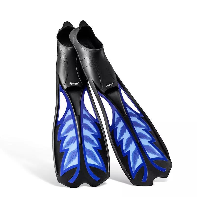 WAVE Short Adult Snorkel Foot Swimming Flippers Fins Flexible Comfort Swimming Fins Submersible Foot Children Fins Flippers