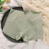 Female Summer Thin Silk Cotton File Ice Non Trace Prevent Exposed Underwear
