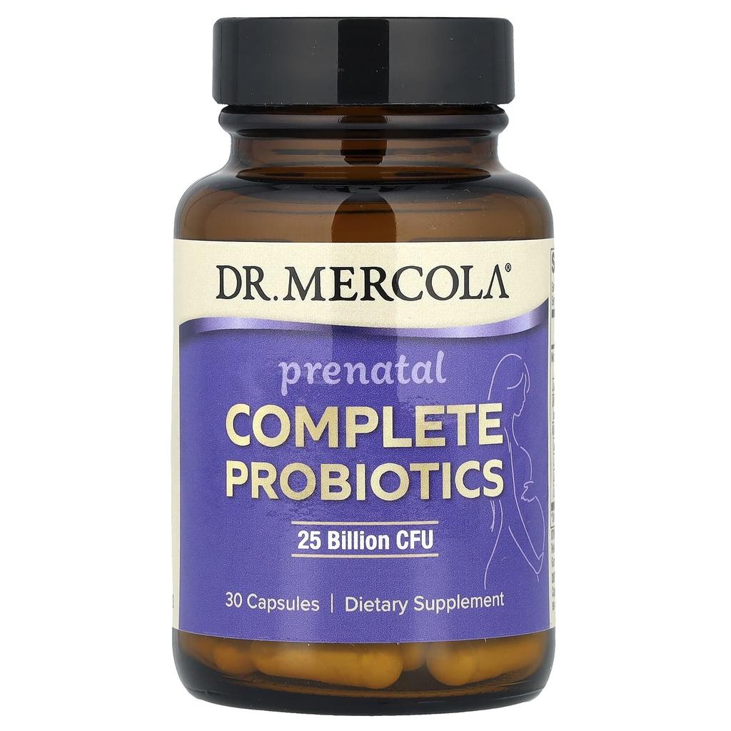 Dr. Mercola Prenatal Complete Probiotic, 25 Billion CFU, 30 Capsules