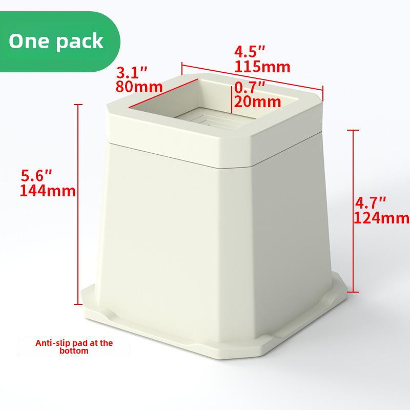 Tampoane reglabile de înălțire pentru mobilier pentru paturi, mese, canapele, scaune, mașini de spălat și frigidere