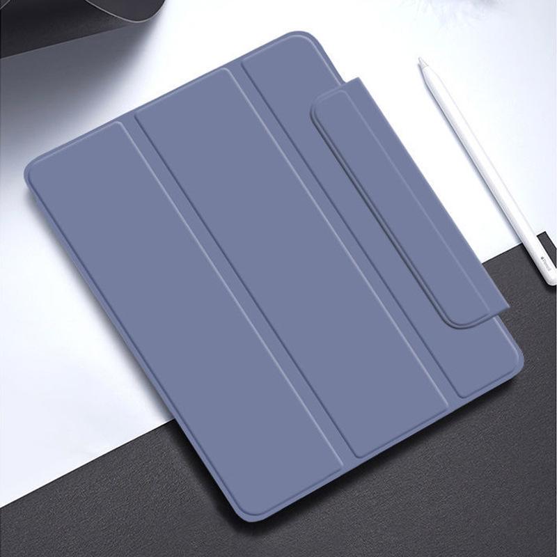 2024 iPad Pro Schutzhülle mit Magnetverschluss für 11" und 12,9" mit Schnalle und beidseitigem Clip