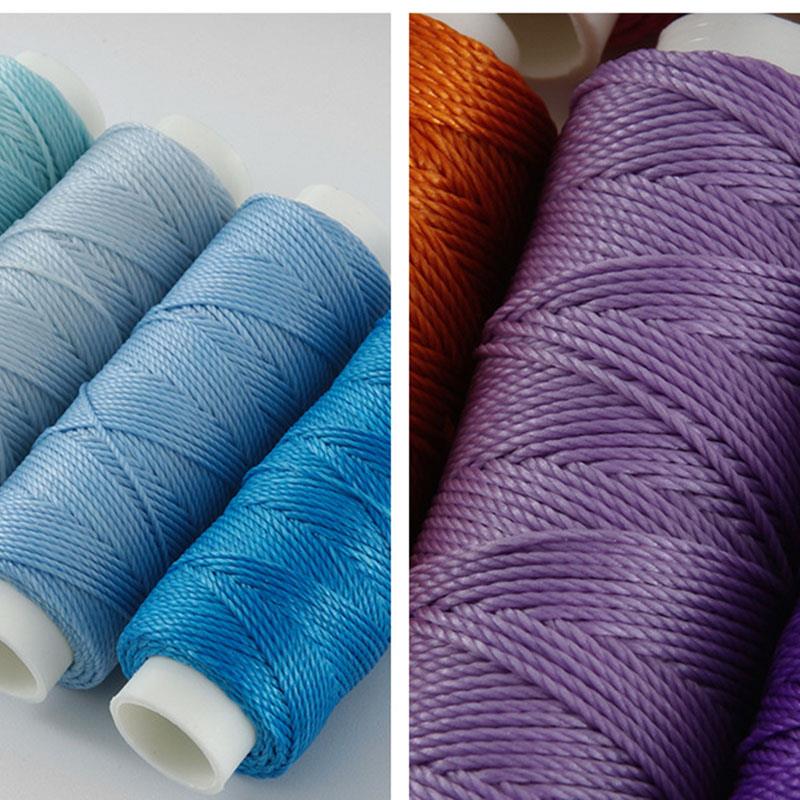 30m*0.55mm Waxed Polyester Cord Waxed Thread Cord String Strap Necklace Rope For Jewelry Making