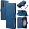 DG.MING For Samsung Galaxy S23 Retro PU Leather Stand Cover Shockproof Wallet Phone Case