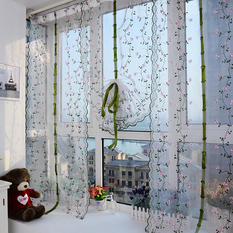 Zvedací polozatemňovací římská roleta Wisteria závěs do obývacího pokoje, ložnice a pracovny
