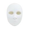 Maska na twarz DIY Pusta Biała Cosplay Rysowana Ręcznie Pogrubiona Plastikowa Maska Karnawałowa Maskarada Halloweenowe Kostiumy Akcesoria