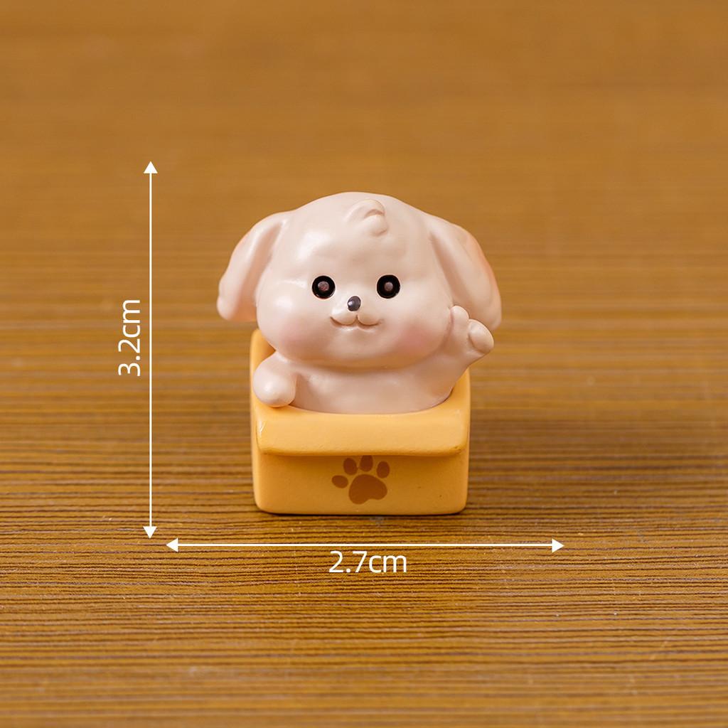 Cute Dog Figurine Blind Box Set Ideal For Car Decor And Mini Garden Ornaments
