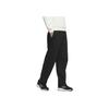 adidas FW24 Logo Knit Tracksuit Comfortable Versatile Wide Leg Knit Sports Pants Men Bottoms Black JM3404