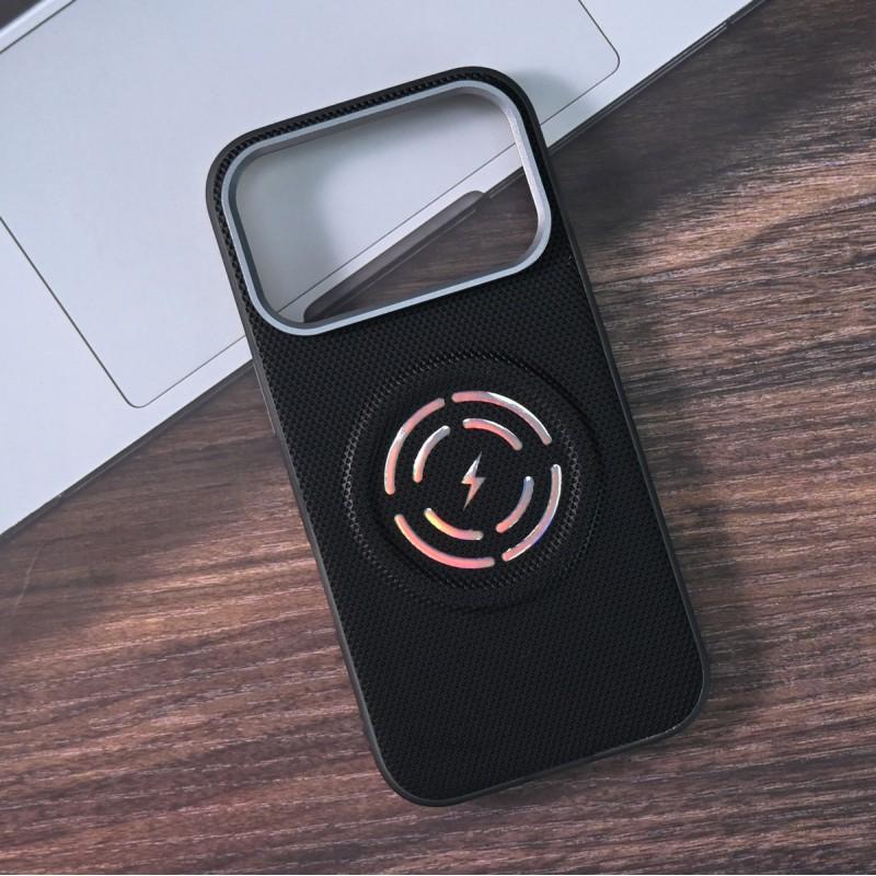 Magnetic Snap-on Phone Case IPhone 17 Pro Max Air Shockproof Luxury Slim Cover PU Leather Protective Shell