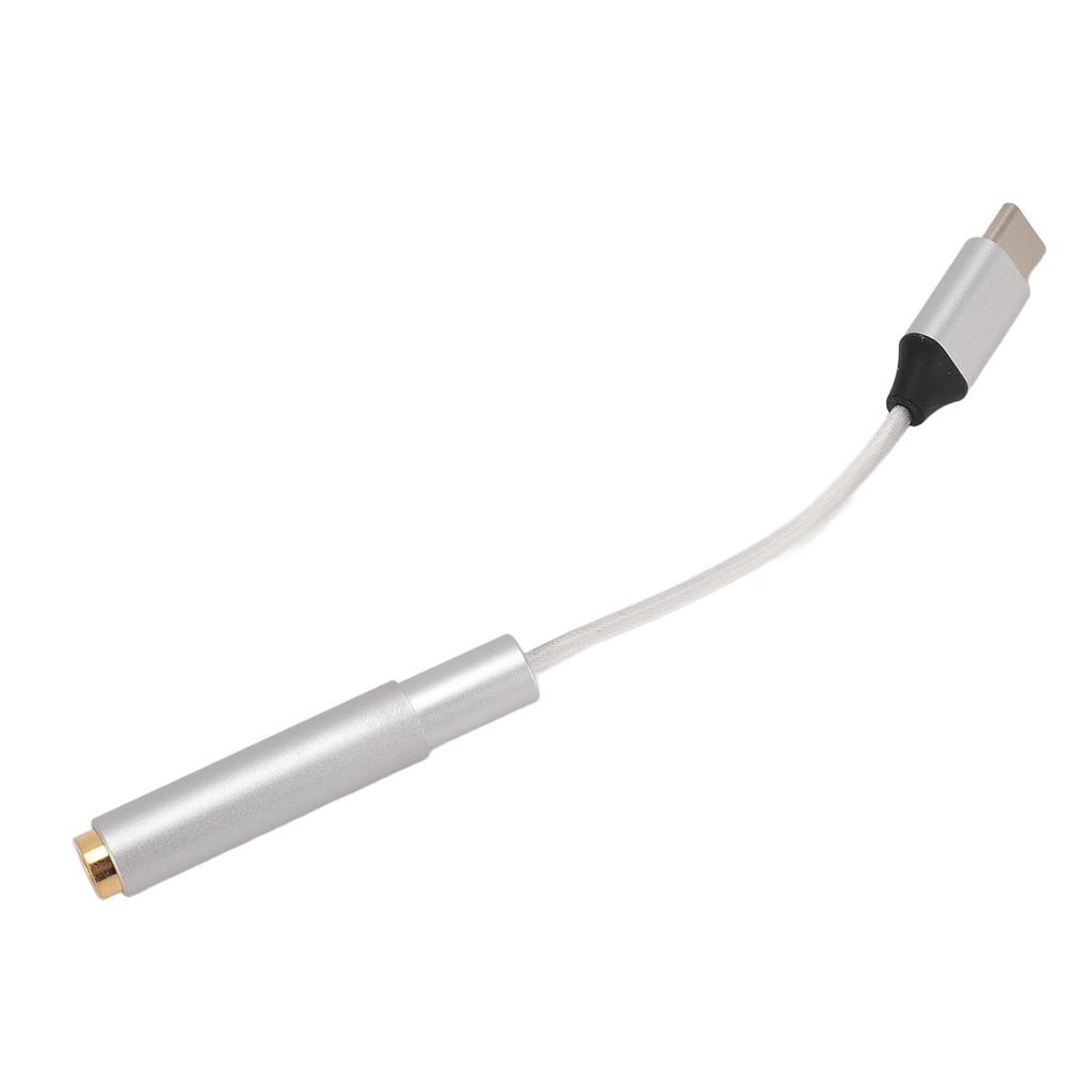 USB C to AUX Headphone Jack Adapter Support 32bits 384kHz PCM USB Type C to 2.5mm 3.5mm 4.4mm Headphone Jack Adapter