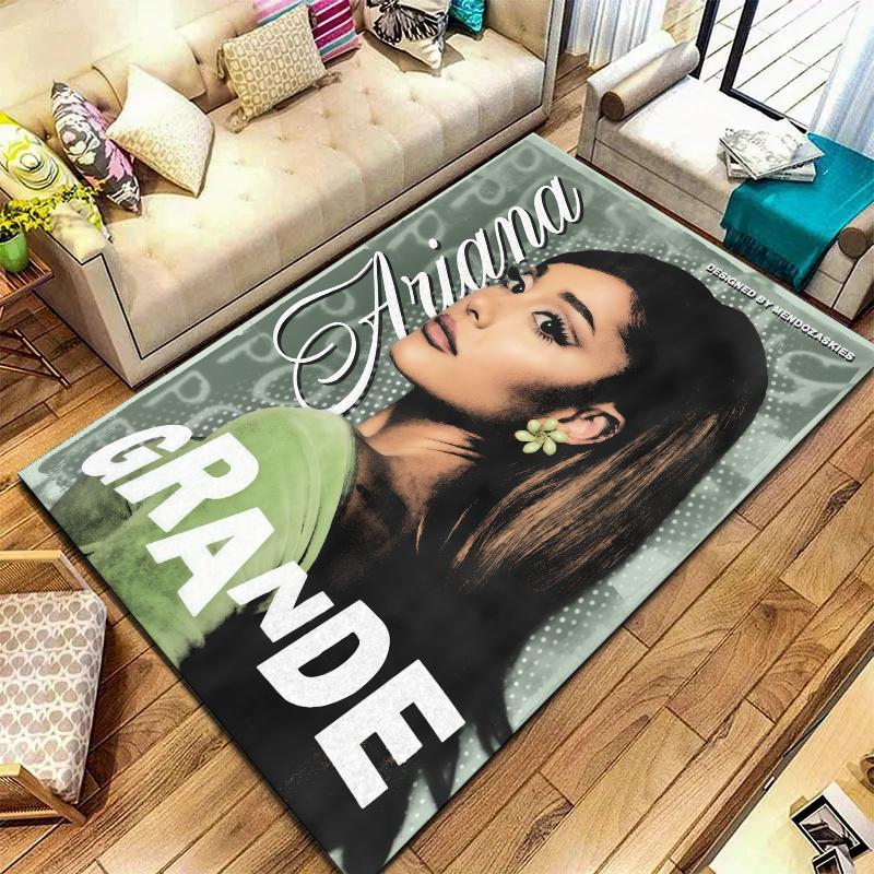 Ariana Grande Carpet Rug for Living Room Bedroom Home Sofa Decoration,Kids play Nonslip Floor Mat