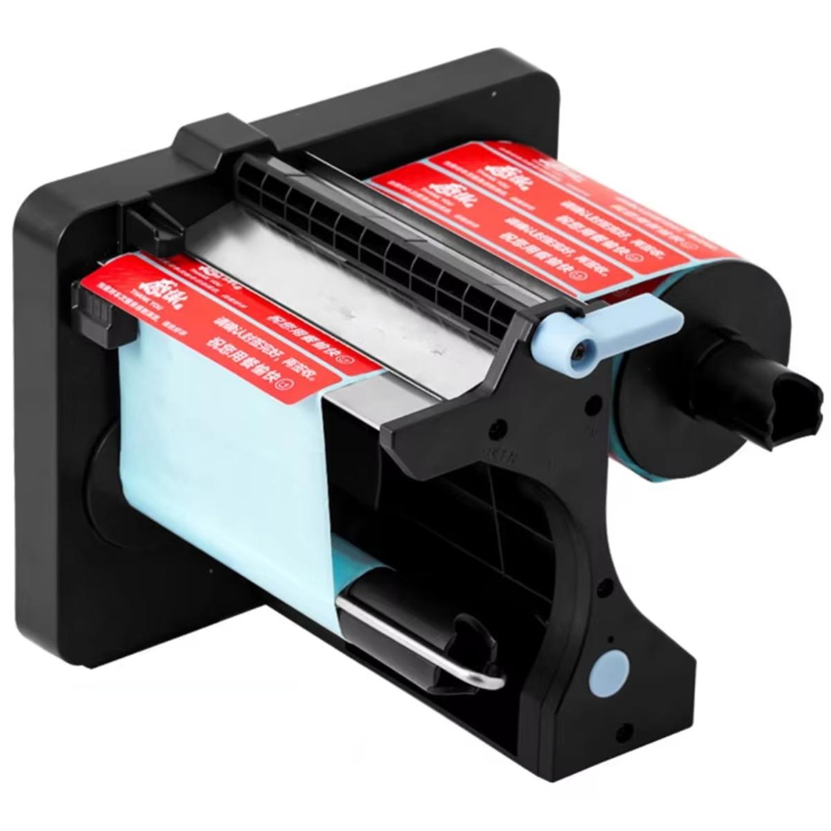 2025+ Fully Automatic Label Dispenser 12V 3 Speed 20-130mm Auto Label Stripping Machine Sealing Sticker Label Separator EU Plug China Mainland