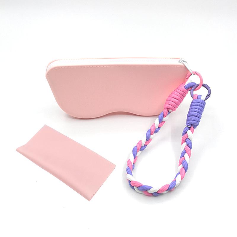 Dopamine Silicone Glasses Bag with Lanyard: Sunglasses Wrist Pouch