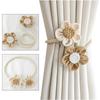 Blumen Vorhang Magnetische Bindeseile Raffhalter Schnallenclips Zubehör Stangen Accessoires Hakenhalter Heimdekorationen