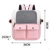 Cat Carrier Backpack Carrying Bag Comfortable Collapsible Multifunction High Capacity Handbag Pet