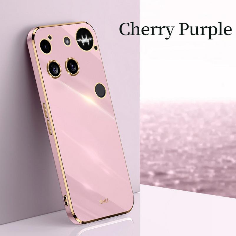Electroplated Gold Border Case For Nothing Phone3 Phone (3a) Pro Phone 3A Phone 2a 2 Nothing CMF Phone2 Soft Plating Edge Cover