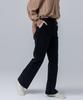 PAGE Corduroy Semi-Bootcut Pants_Black