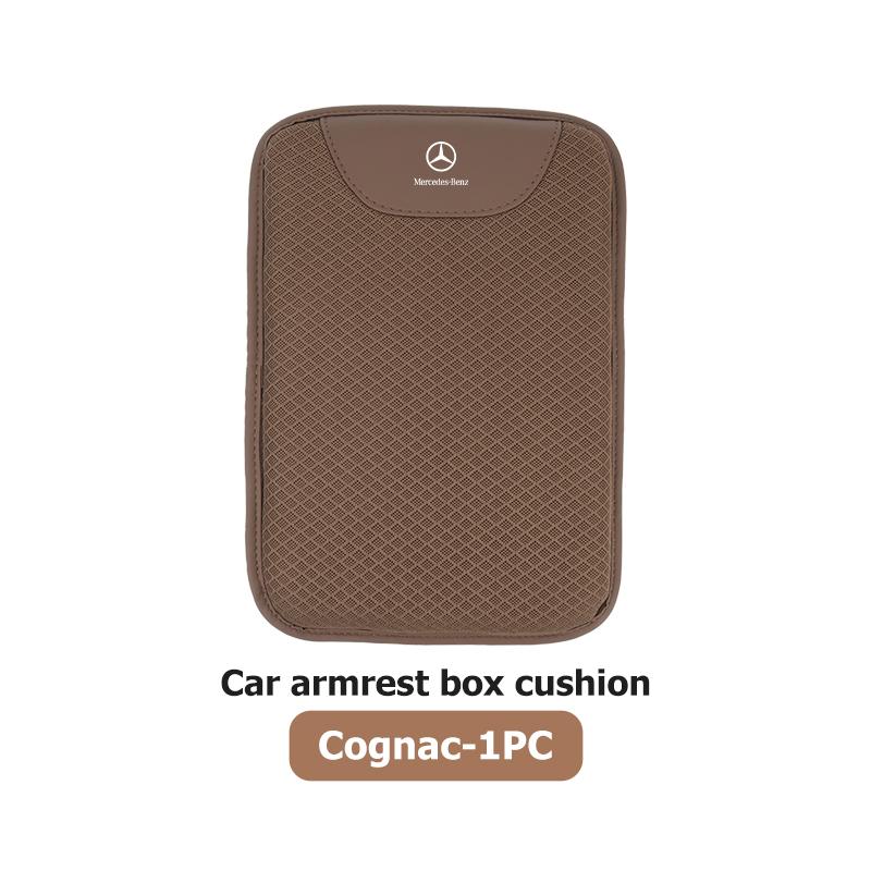 CRS1 Car Armrest Cushion Center Console Protection Anti Scratch Pad For Mercedes Benz C180 C300 W124 W176 W177 C200 C260 GLC CLE CLA