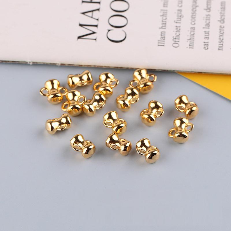 

28 мм Ретро Медный Колокольчик Джингл Ветер Шарм Шляпа: Рождественский Шар Подвеска Подарок Diameter 2.85cm Height 2.6cm