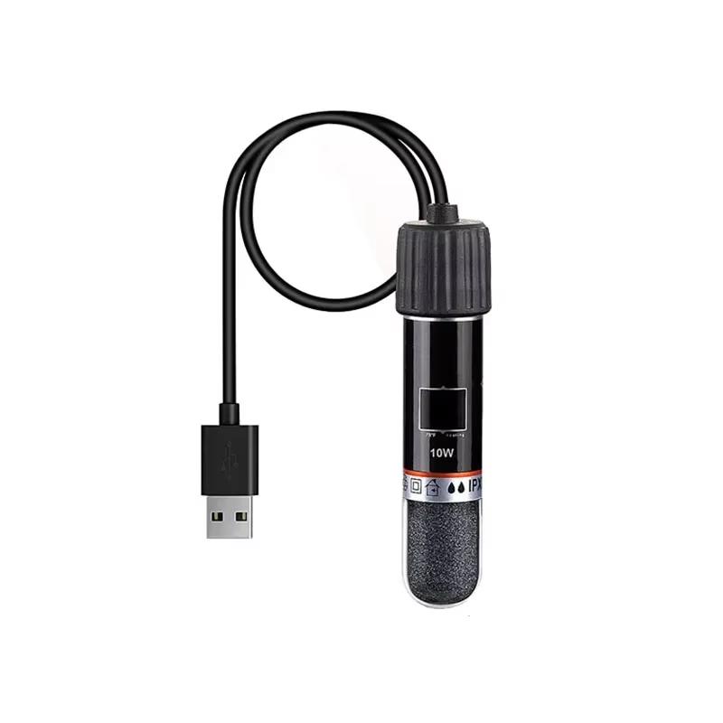 USB Mini Aquarium Heating Rod For small Fish Tank  Constant Temperature Aquarium Heater submersible Thermostat Heater