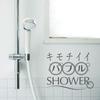 Takagi Comfortable Bubble Shower Pita Microbubble Shower Head JSB023BW White (takagi) Water-Saving